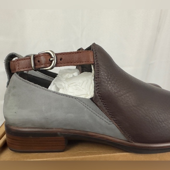 Naot Kamsin (Women's) Soft Brown/Grey Smoke/Chestnut Cutout Bootie US8 EU 39 NIB - Picture 10 of 14